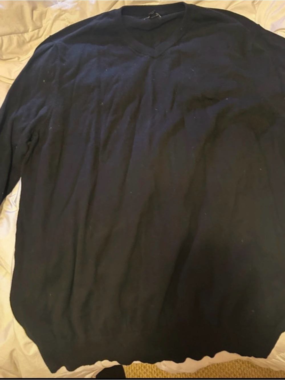 George Black V-Neck Men's Dress Shirt